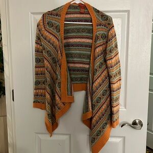 Sundance colorful women’s wool cardigan size small